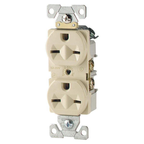 TOMA DOBLE POLARIZADO 250 V COOPER