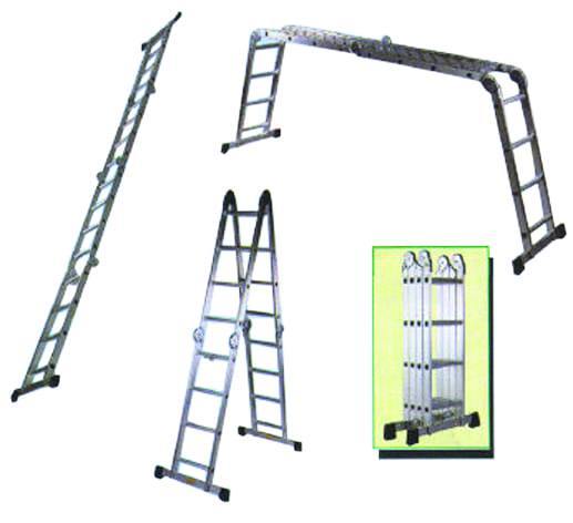 ESCALERA ALUMINO MULTIPROPOSITO EVTOOLS