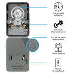 RELOJ TIMER PROGRAMABLE GE ELECTRIC PRODUCTS