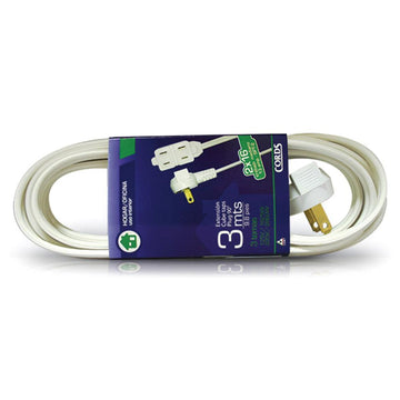 EXTENSION ELECTRICA 3 TOMAS INCABLE