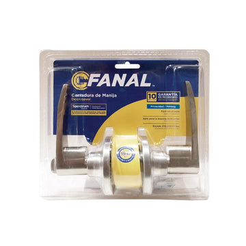 CERRADURA MANIJA TUBULAR CANNES PARA DORMITORIO 5CP FANAL