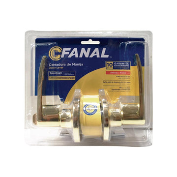 CERRADURA MANIJA TUBULAR CANNES PARA DORMITORIO 15CP FANAL
