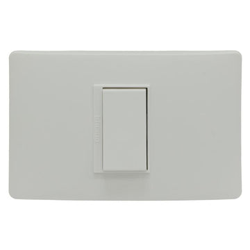 PULSADOR TIMBRE BLANCO LUZICA PU1102