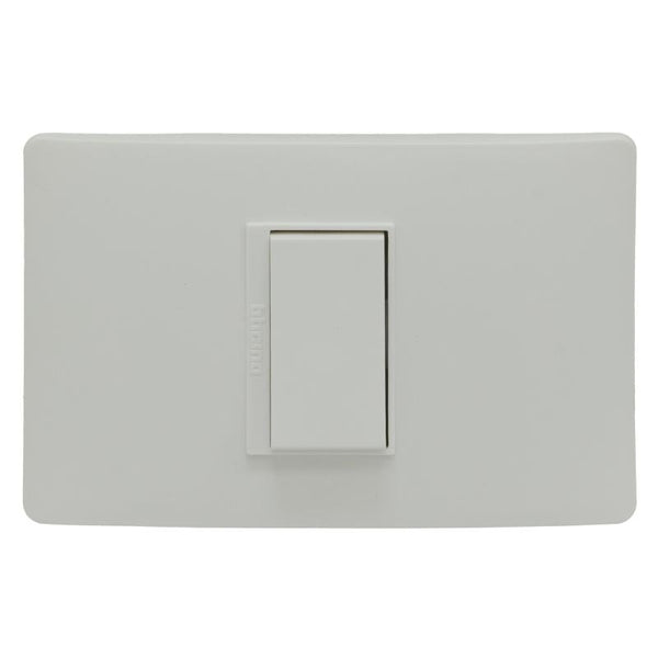 PULSADOR TIMBRE BLANCO LUZICA PU1102