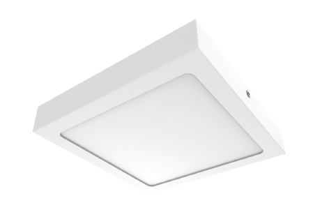 ODB LED CUADRADO SLIM SOBREP 24W 6500K LUZ FRIA EVLITE