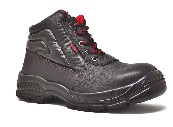 BOTAS DE SEGURIDAD COLOR NEGRO PUNTA ACERO S-43