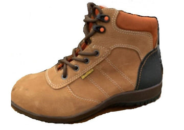 BOTAS DE SEGURIDAD COLOR MIEL PUNTA ACERO M-03