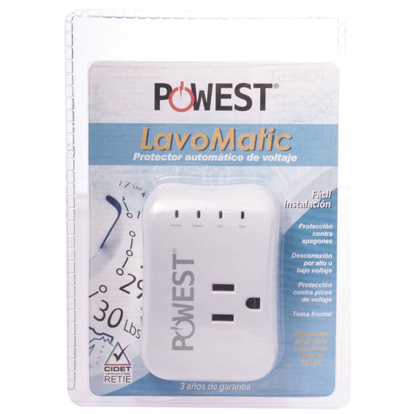 PROTECTOR DE VOLTAJE LAVOMATIC POWEST