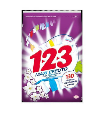 1-2-3 DETERGENTE SUAVIZ. Y JAZMIN