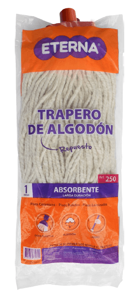 TRAPEADOR ALGODÓN 250GR SÓLO CABEZA