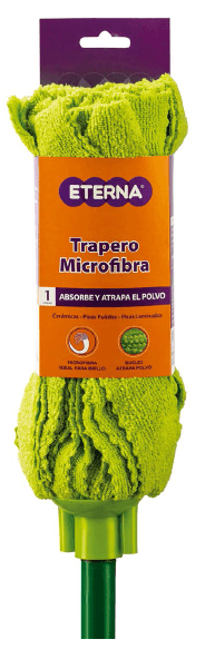 TRAPEADOR DE MICROFIBRA CON TUBO DE METAL