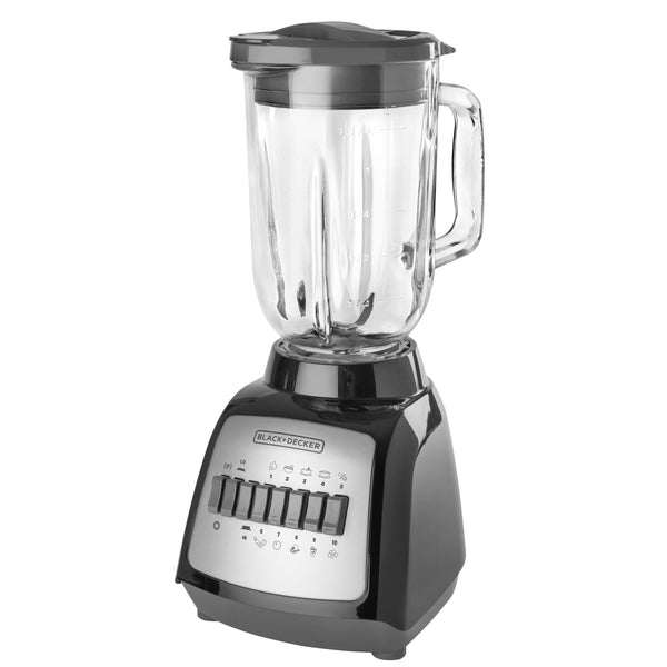 LICUADORA 550 WATTS 10 VELOCI DE PULSO JARRA VIDR 1.25LTS CUCH ACERO INOX
