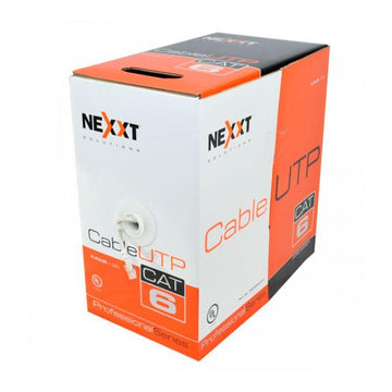 ROLLO DE CABLE NEXXT CAT. 6 300 MT UTP 4 PARES - GRIS