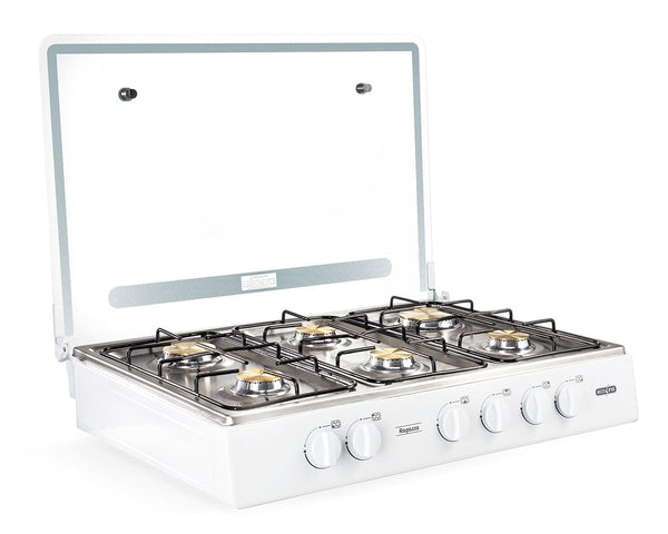 COCINETA GAS RAGAZZA LX 6Q ECOLINE BLANCO