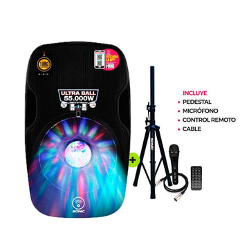 CAJA AMPLIFICADA 15" ULTRA BALL 55000W SONIC