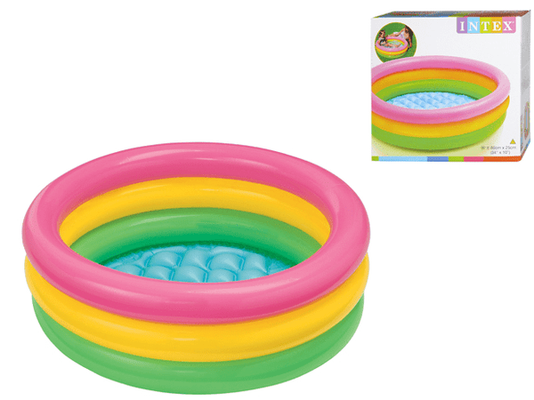 PISCINA INFLABLE ACOLCHONADA 86X25CM